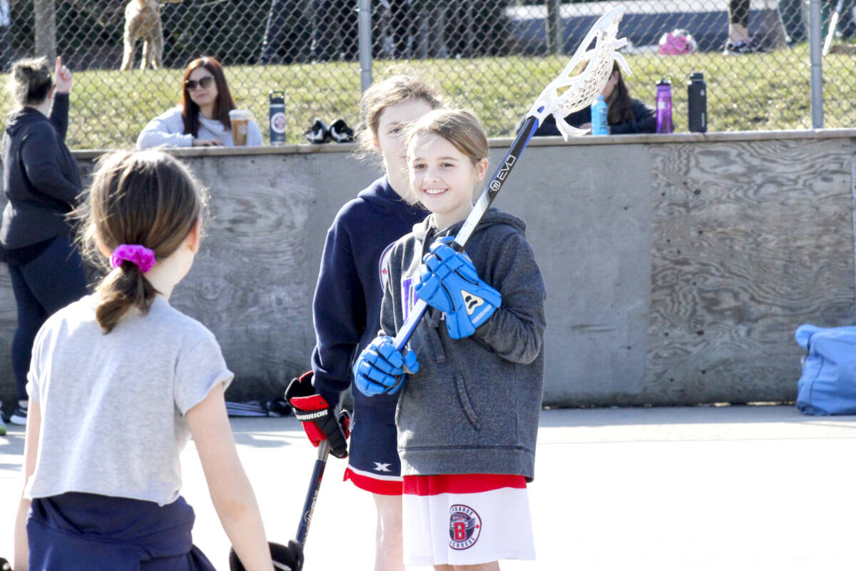 Hundreds of girls will be competing in U11, U13, U15, U17, and junior divisions at the Reign Storm female lacrosse tournament in Maple Ridge and Pitt Meadows from June 8 to 11. (Brandon Tucker/The News)