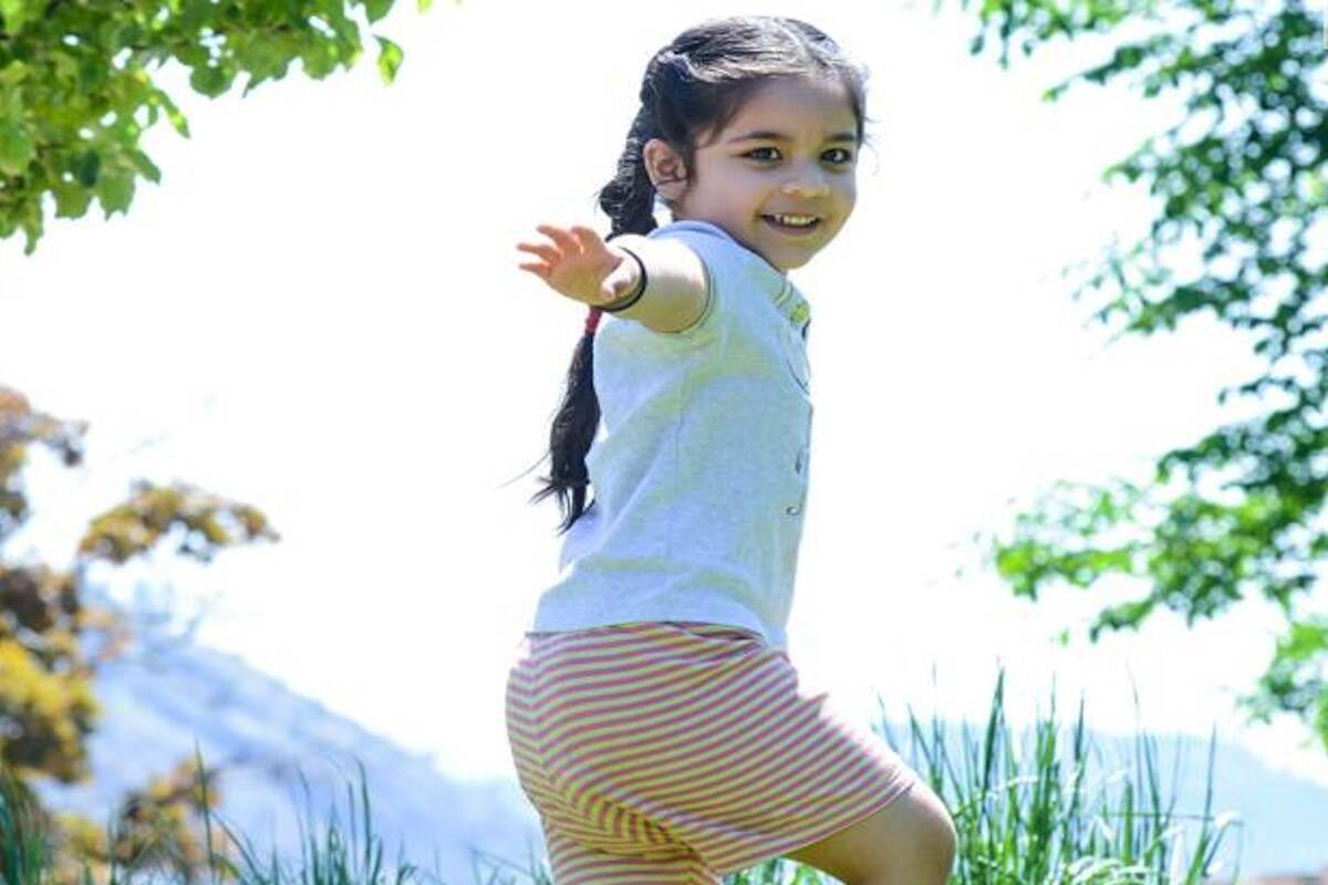 Three-year-old Deerat Kaur Chahal enjoys some time at Skaha Park. Her family and her are being deported if a reprieve isn’t given. (Mark Brett / Local Journalism Initiative Reporter)