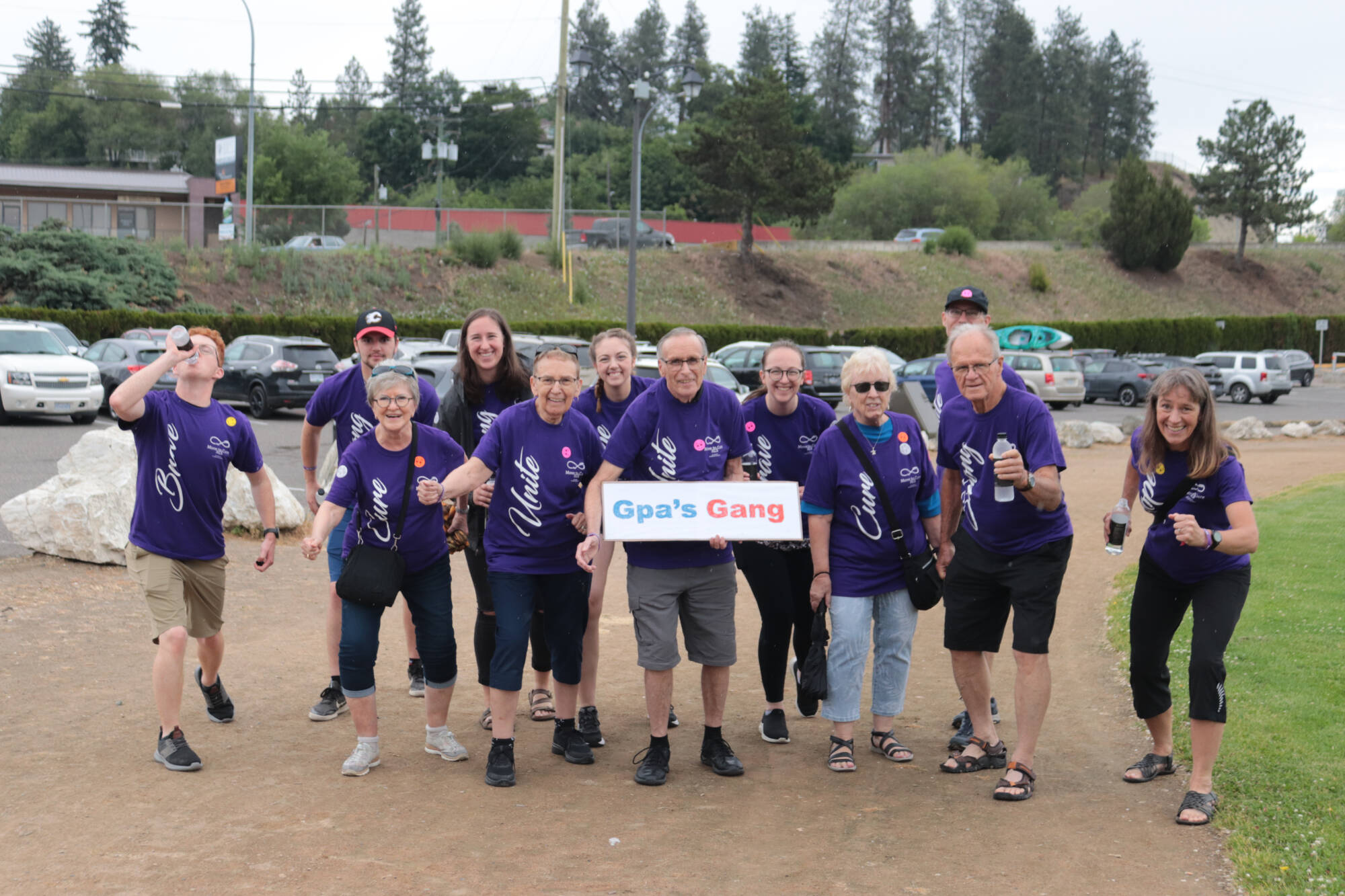 A total of 66 people took part in the Move to Cure ALS event in Polson Park in Vernon Saturday, June 10, 2023. (Brendan Shykora - Morning Star)