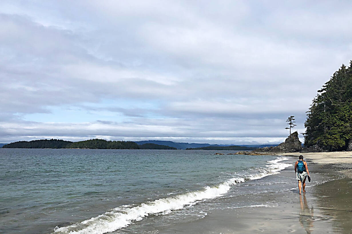 The beaches of Vancouver Island's West Coast have been hard to reach recently due to a wildfire blocking the main highway access. (John Mckinley file photo)