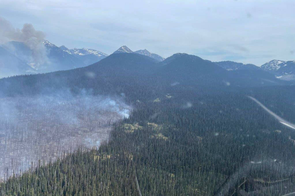 The Murtle Lake wildfire,located within Wells Gray Provincial Park is shown in this handout photo provided by the BC Wildfire Service on Friday June 9, 2023. THE CANADIAN PRESS/HO-BC Wildfire Service
**MANDATORY CREDIT **