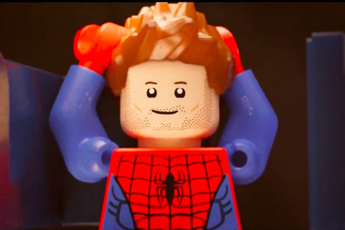 Screenshot from Preston Mutanga’s (@FG_Artist on Twitter) animation trailer, created using Simard’s Lego face animation Blender add-on.