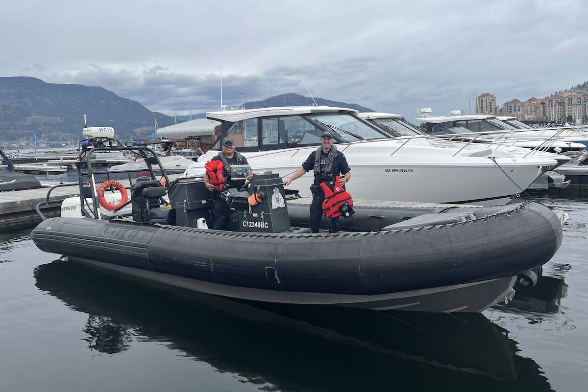Kelowna’s West Coast Marine Safety team is ready to keep boaters safe this summer. (Jacqueline Gelineau/Capital News)