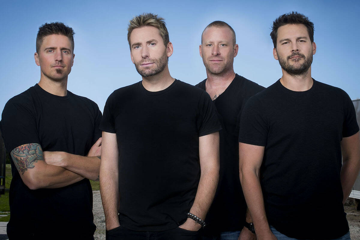 The rock band Nickelback in a 2017 promo photo.