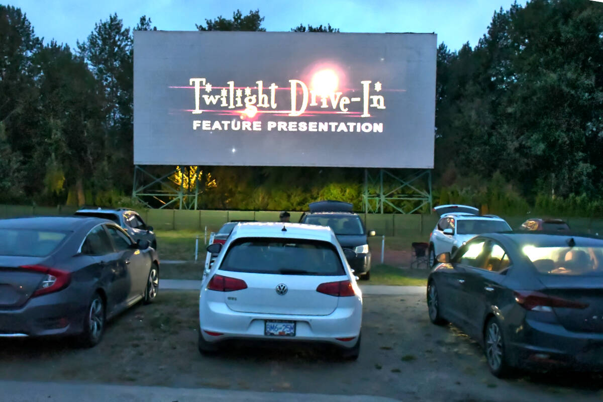Langley Township councillors have approved a look at options to avert the shutdown of the Twilight Drive-In, seen here on June 20, 2023. (Heather Colpitts/Black Press Media)