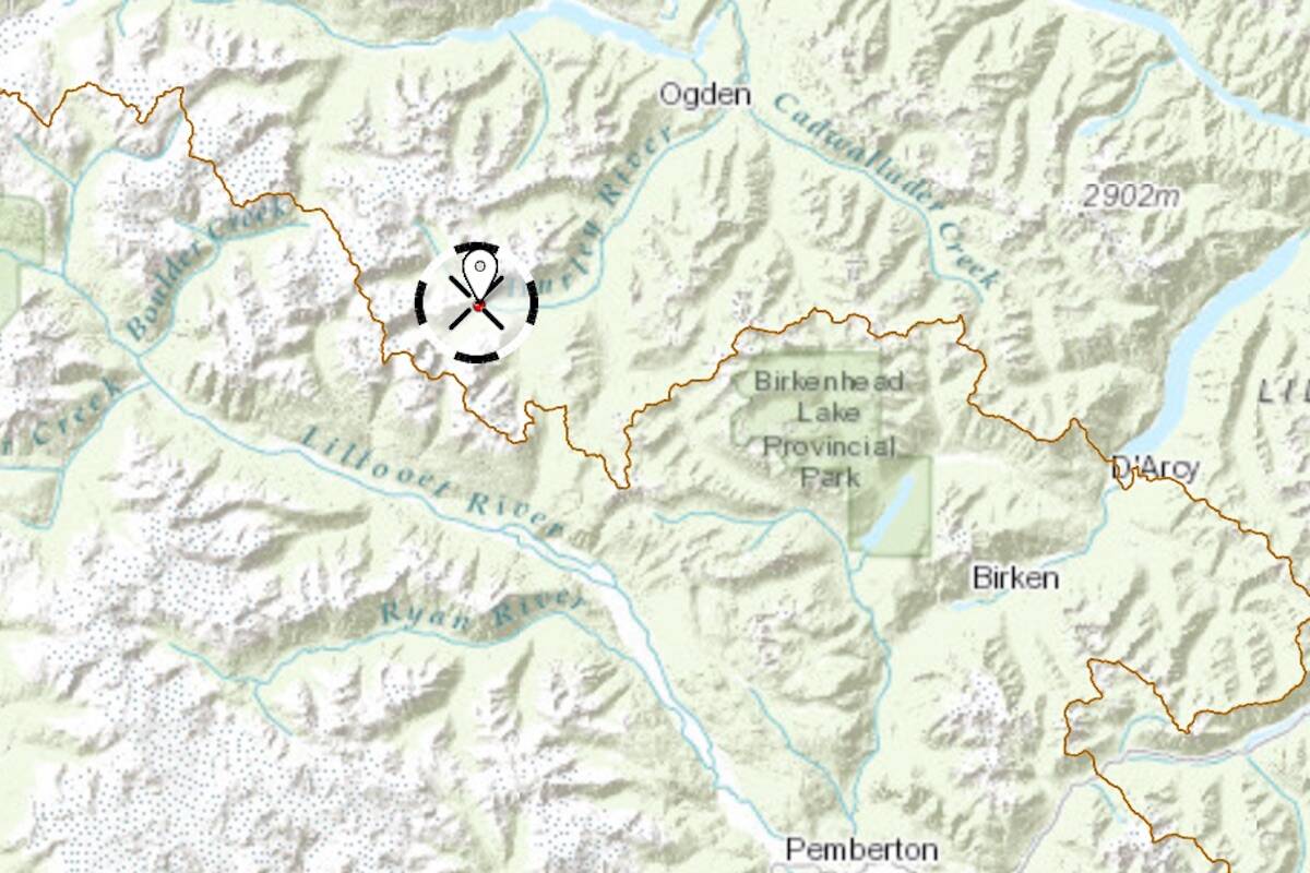 The Sessel Mountain wildfire was discovered around 11 a.m. on Canada Day. (BC Wildfire Service)
