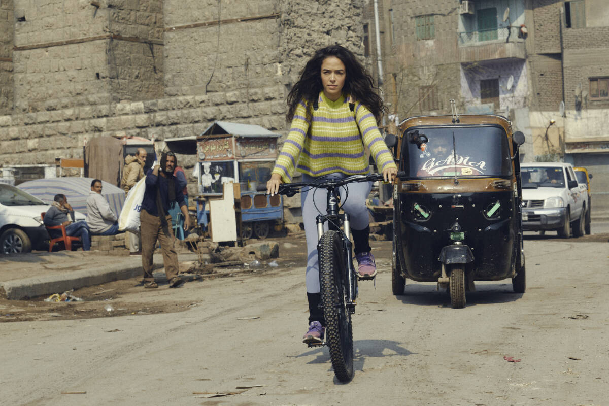Nouran Salah is the founder of Cycling Geckos, the first female cycling movement in Egypt. Salah is featured in the B.C.-produced documentary The Engine Inside. Photo: Omar Zain/The Engine Inside