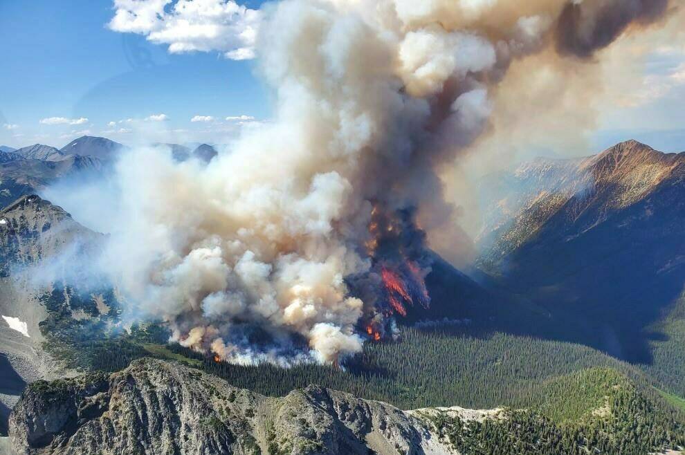 A working group with members of Public Safety Canada, the Canadian Armed Forces along with British Columbia emergency management and wildfire officials are set to meet today as several hundred blazes burn across the province. The Texas Creek wildfire is shown in this handout image provided by BC Wildfire, located approximately 27 kilometres south of Lillooet, B.C.. THE CANADIAN PRESS/HO-BC Wildfire Service