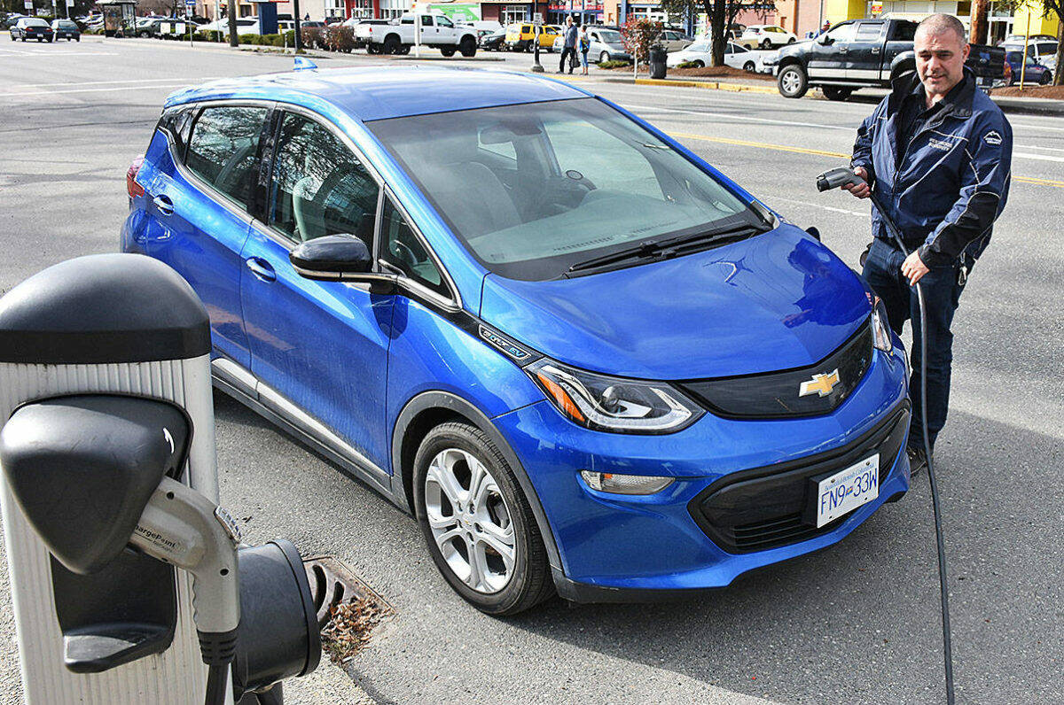 As EVs gain in popularity, the province is spending more than $271 million toward the Centre for Clean Energy and Automotive Innovation at Vancouver Community College. (Black Press Media file photo)