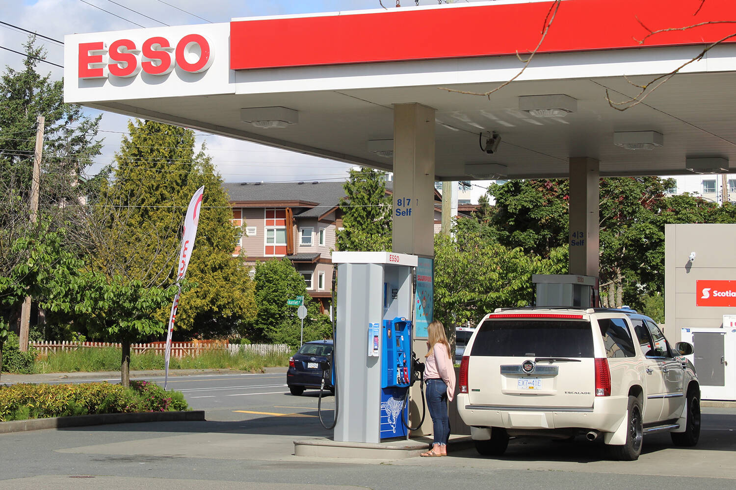 According to Statistics Canada, inflation in B.C. stayed at 6.2 per cent in February 2023. While prices at the pump dropped, rents rose. Inflation dropped across Canada to 5.2 per cent in February, down from 5.9 per cent in January. (Black Press Media File)