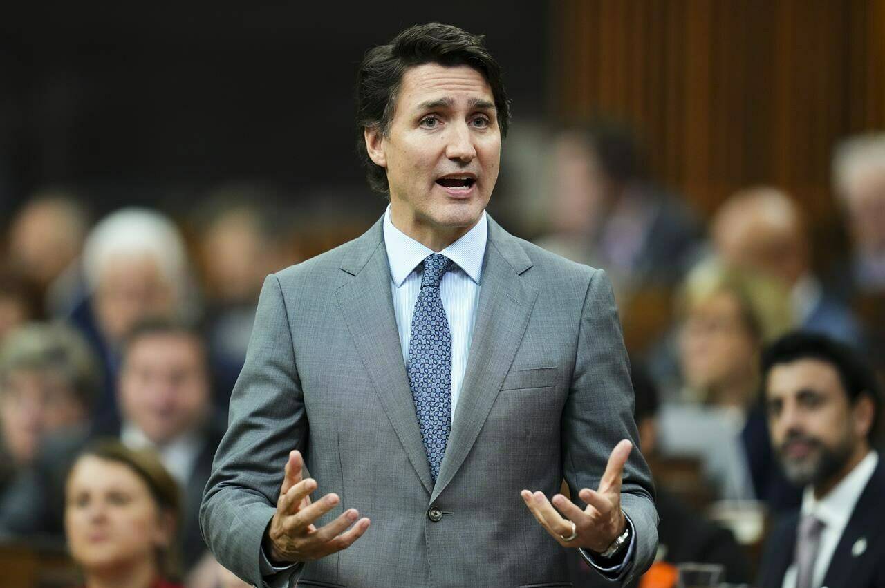 Prime Minister Justin Trudeau is getting ready to shuffle his cabinet today, as he sets the groundwork for a team that will likely lead the Liberals into the next election. Trudeau rises during question period in the House of Commons on Parliament Hill in Ottawa on Wednesday, June 21, 2023. THE CANADIAN PRESS/Sean Kilpatrick