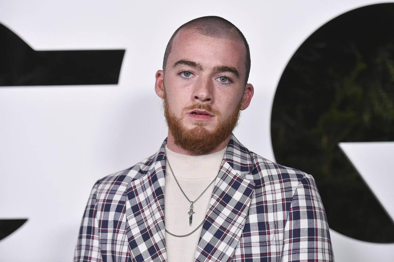FILE - Angus Cloud attends the 2021 GQ Men of the Year Party at The West Hollywood EDITION on Thursday, Nov. 18, 2021, in West Hollywood, Calif. Cloud, the actor who starred as the drug dealer Fezco “Fez” O’Neill on the HBO series “Euphoria,” has died. He was 25. Cloud’s publicist, Cait Bailey, said McCloud died Monday at his family home in Oakland, California. No cause of death was given. (Photo by Richard Shotwell/Invision/AP, File)