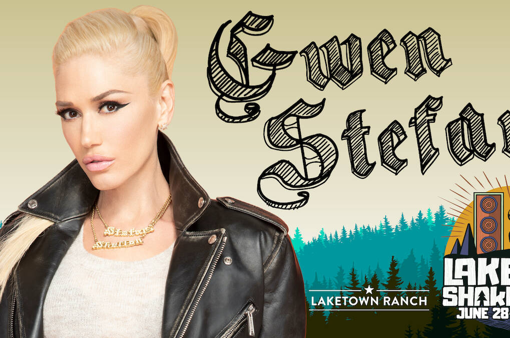 Laketown Shaketown has announced that Gwen Stefani will be the headliner for their 2024 music festival which will take place from June 28 to June 30. Tickets go on sale Aug. 29 at 9 a.m. (Courtesy of Laketown Shakedown)