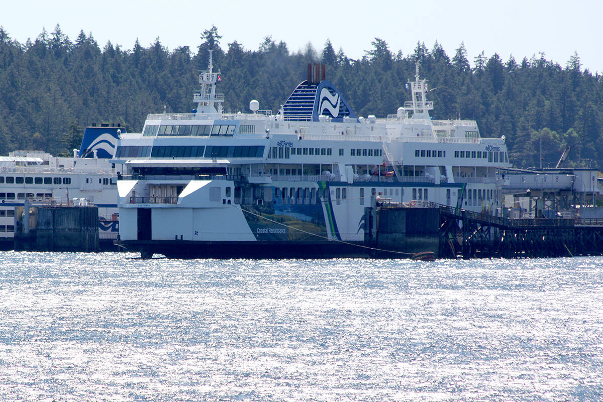 The Coastal Renaissance vessel will be out for weeks after an engine failure, says BC Ferries. (News Bulletin file photo)