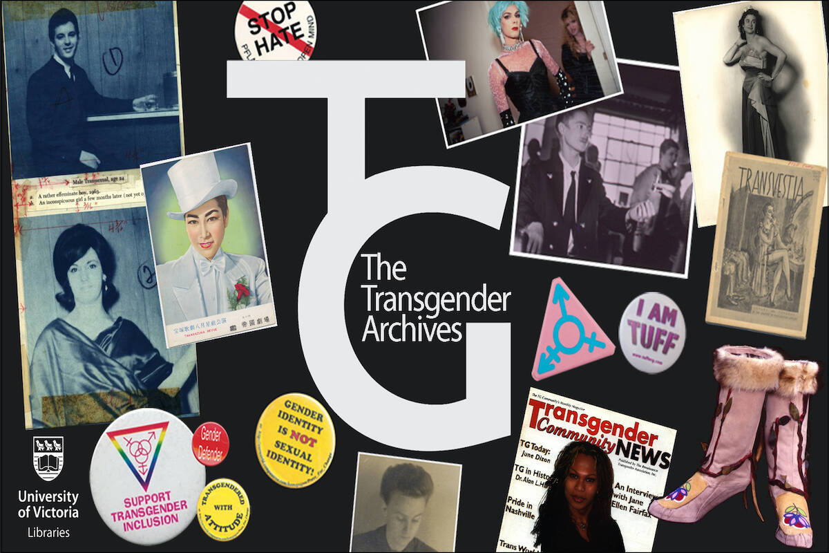 The University of Victoria is home to the world’s largest Transgender Archives. (Graphic from Aaron Devor).