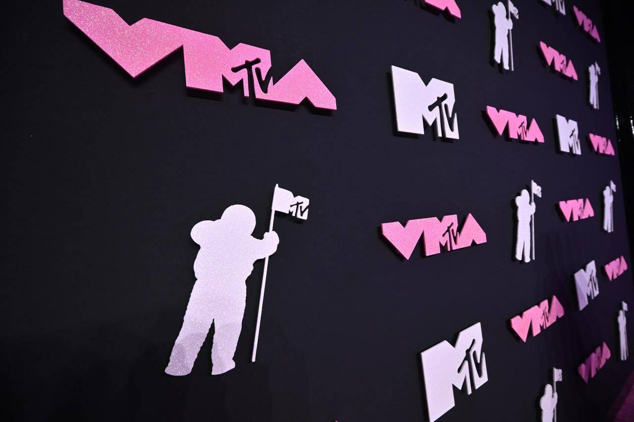 The red carpet is pictured prior to the MTV Video Music Awards on Tuesday, Sept. 12, 2023, at the Prudential Center in Newark, N.J. (Photo by Evan Agostini/Invision/AP)