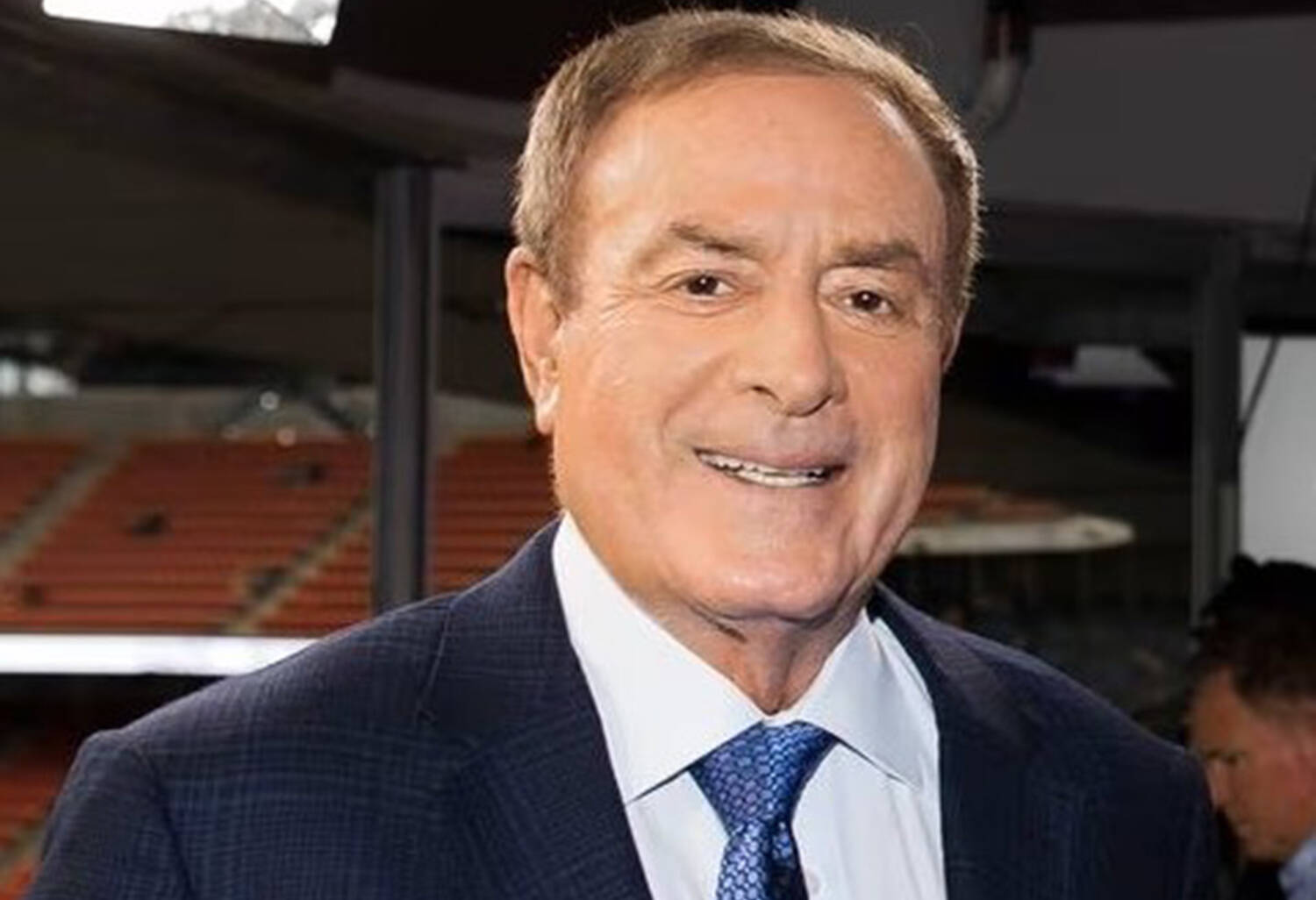A couple of errors by Al Michaels during Thursday Night Football created some backlash on social media. photo courtesy of Amazon Prime