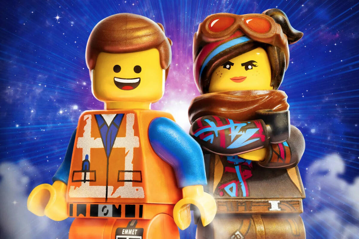A scene from “Lego Movie 2,” to be shown Saturday (Aug. 17) at Holland Park as part of the Movies Under the Stars series planned by Downtown Surrey BIA. See listing under Movies.