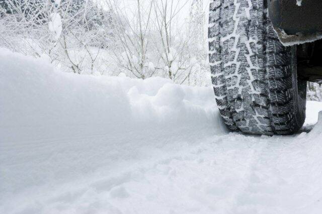 Tires displaying the 3-peaked mountain/snowflake symbol and M+S (mud and snow) tires both meet the legal requirement as long as they have least 3.5 mm of tread. Winter tires outperform M+S tires in cold and snowy conditions. Black Press file
