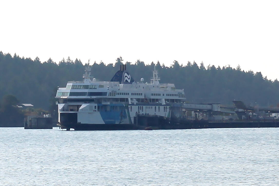 The BC Ferries vessel the Coastal Renaissance will remain out of service until mid December. (News Bulletin file photo)
