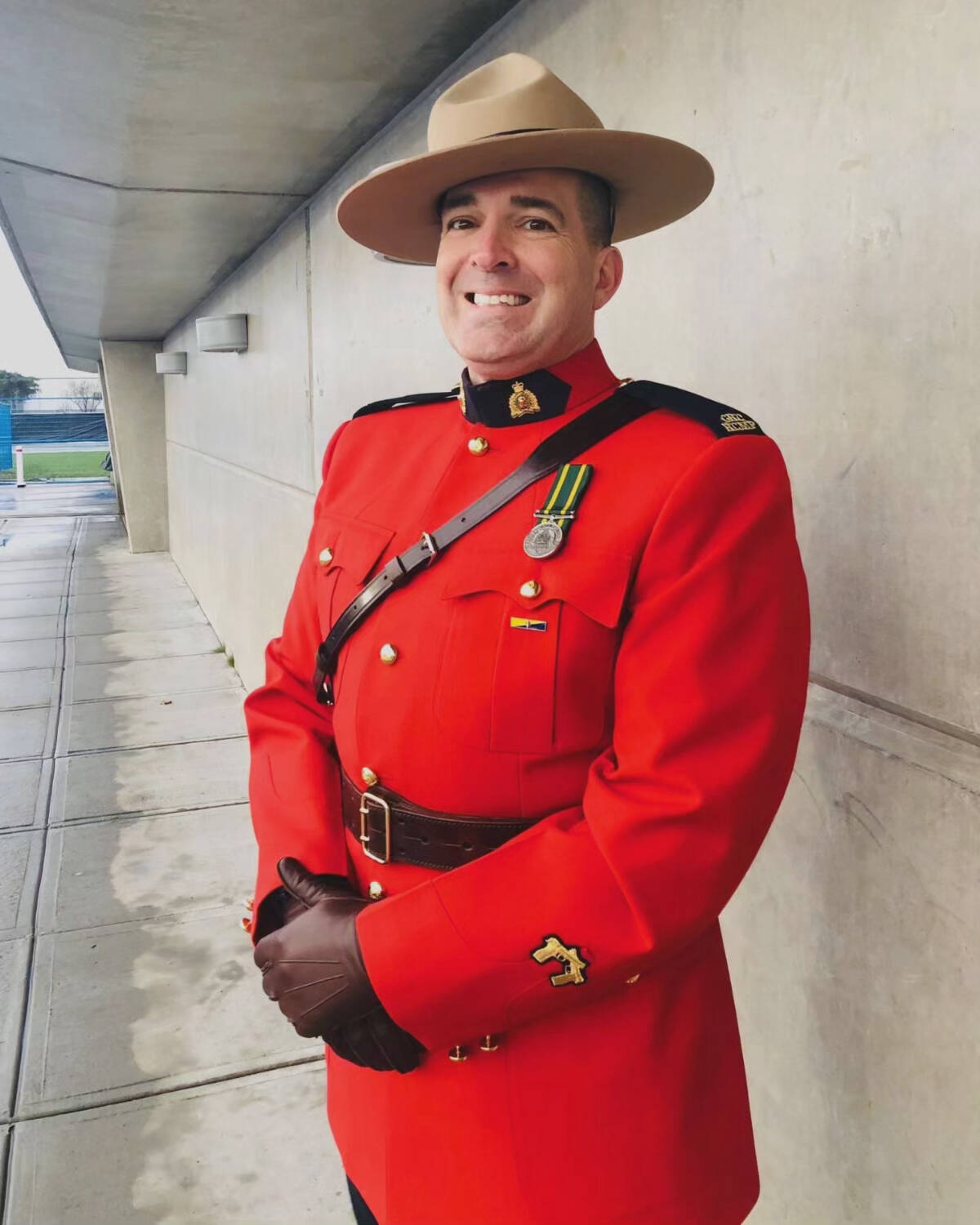 A regimental funeral service will be held for Const. Rick O’Brien on Wednesday, Oct. 4, at the Langley Events Centre. (Special to The News)