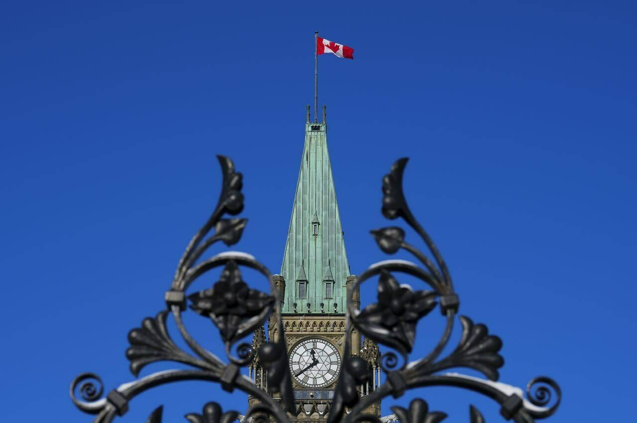 The Peace Tower is pictured on Parliament Hill in Ottawa on January 31, 2023. Prime Minister Justin Trudeau has yet to issue mandate letters for his cabinet ministers, two months after announcing an overhaul to his front bench. Last Thursday, Defence Minister Bill Blair said he hadn’t received a new mandate letter and is acting on commitments assigned to his predecessor in December 2021. THE CANADIAN PRESS/Sean Kilpatrick