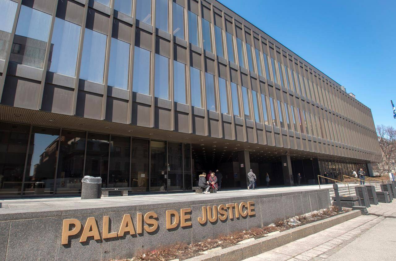 The Quebec Superior Court is seen in Montreal on March 27, 2019. THE CANADIAN PRESS/Ryan Remiorz