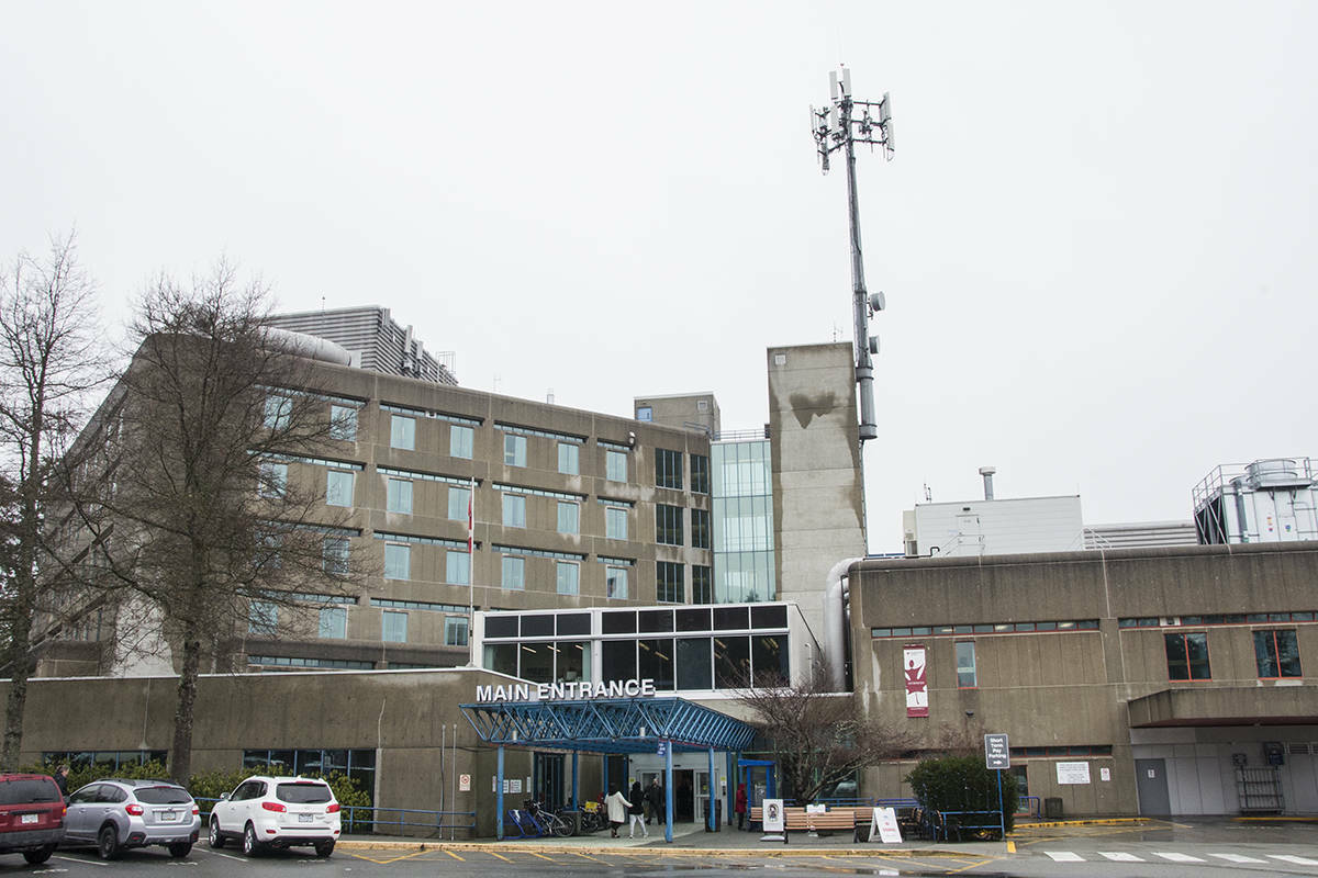Victoria General Hospital is listed by Island Health as having a COVID-19 outbreak that started Oct. 2. (Black Press Media file photo)