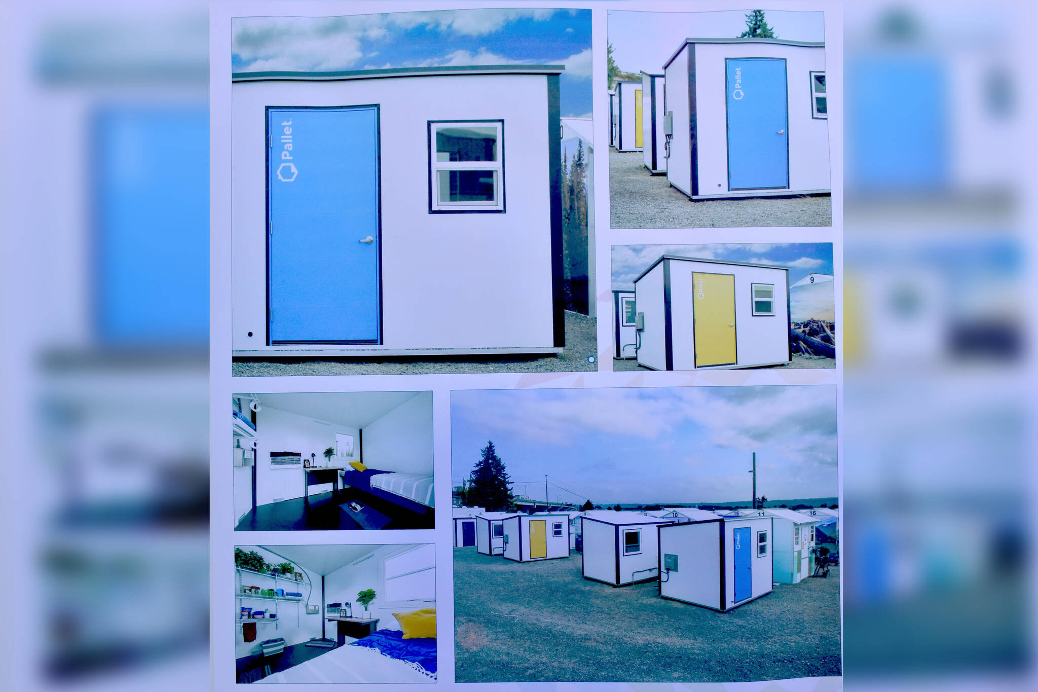 An example of the tiny homes that the City of Kelowna and BC Housing will be building at three locations in the city to support individuals who are experiencing homelessness. (Gary Barnes/Captial News)