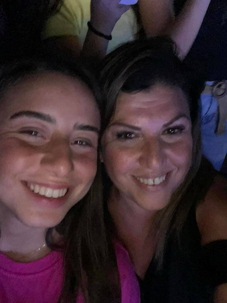 Shir Georgy, left, poses for a photo with family member Valerie Menasof in this undated handout photo. Georgy’s aunt, Michal Bouganim, said the 22-year-old was killed by Hamas in the attack on the festival near Kibbutz Re’im in southern Isreal last Saturday. THE CANADIAN PRESS/HO - Valerie Menasof