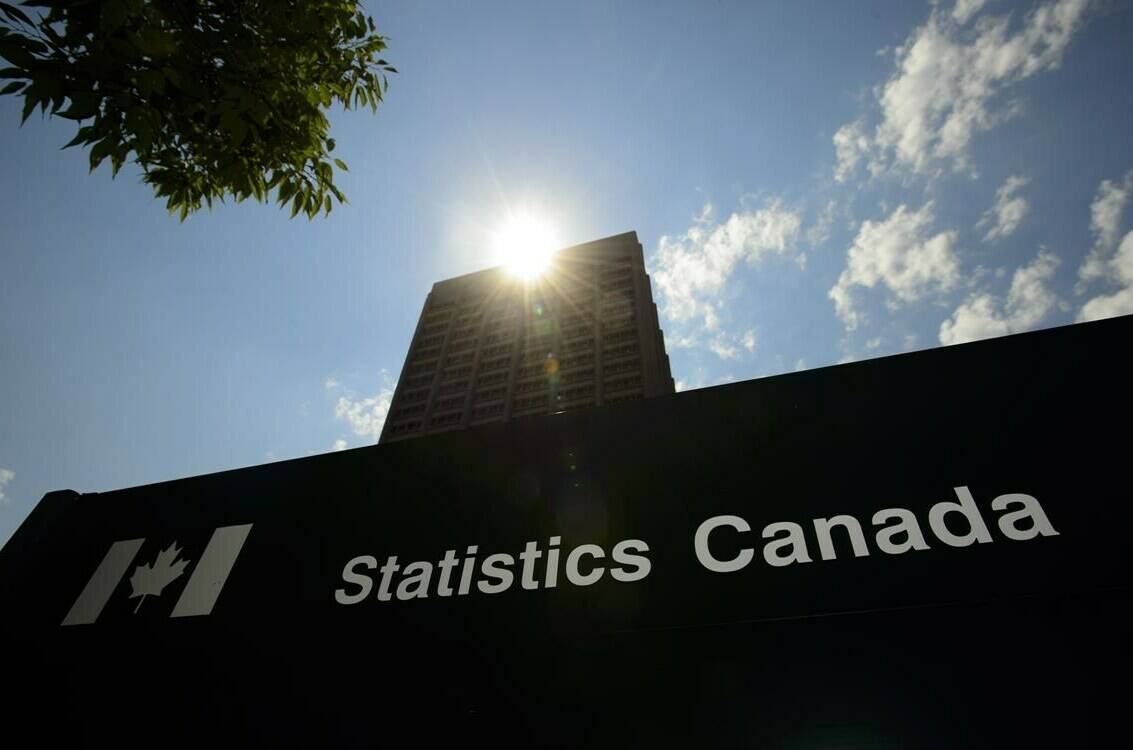 Statistics Canada building and signs are pictured in Ottawa on Wednesday, July 3, 2019. Status First Nations people in Canada have seen some improvement in several key aspects of daily life, Statistics Canada has found, citing gains in areas ranging from household income levels to internet access. THE CANADIAN PRESS/Sean Kilpatrick