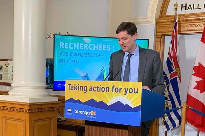 Premier David Eby calls charges of hypocrisy around the sale of his former condominium a ‘lie’ and ‘manufactured’ designed to distract the public from BC United’s opposition to new legislation limiting short-term rentals. (Black Press Media file photo)