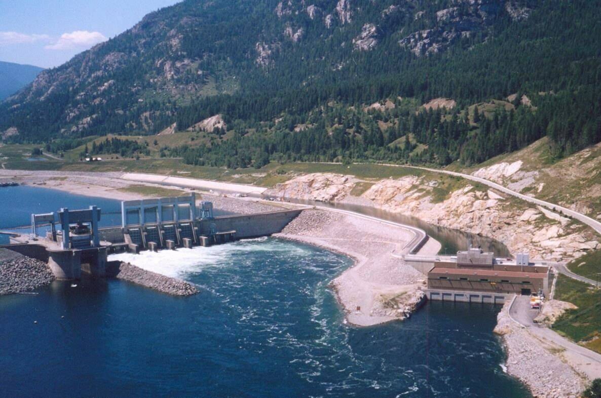 The Hugh Keenleyside Dam that created Arrow Lakes Reservoir near Castlegar, B.C., is shown in this undated handout photo. The dam was created as a result of the Canada-U. S. Columbia River Treaty. THE CANADIAN PRESS/HO, U.S. army corps of engineers northwestern division