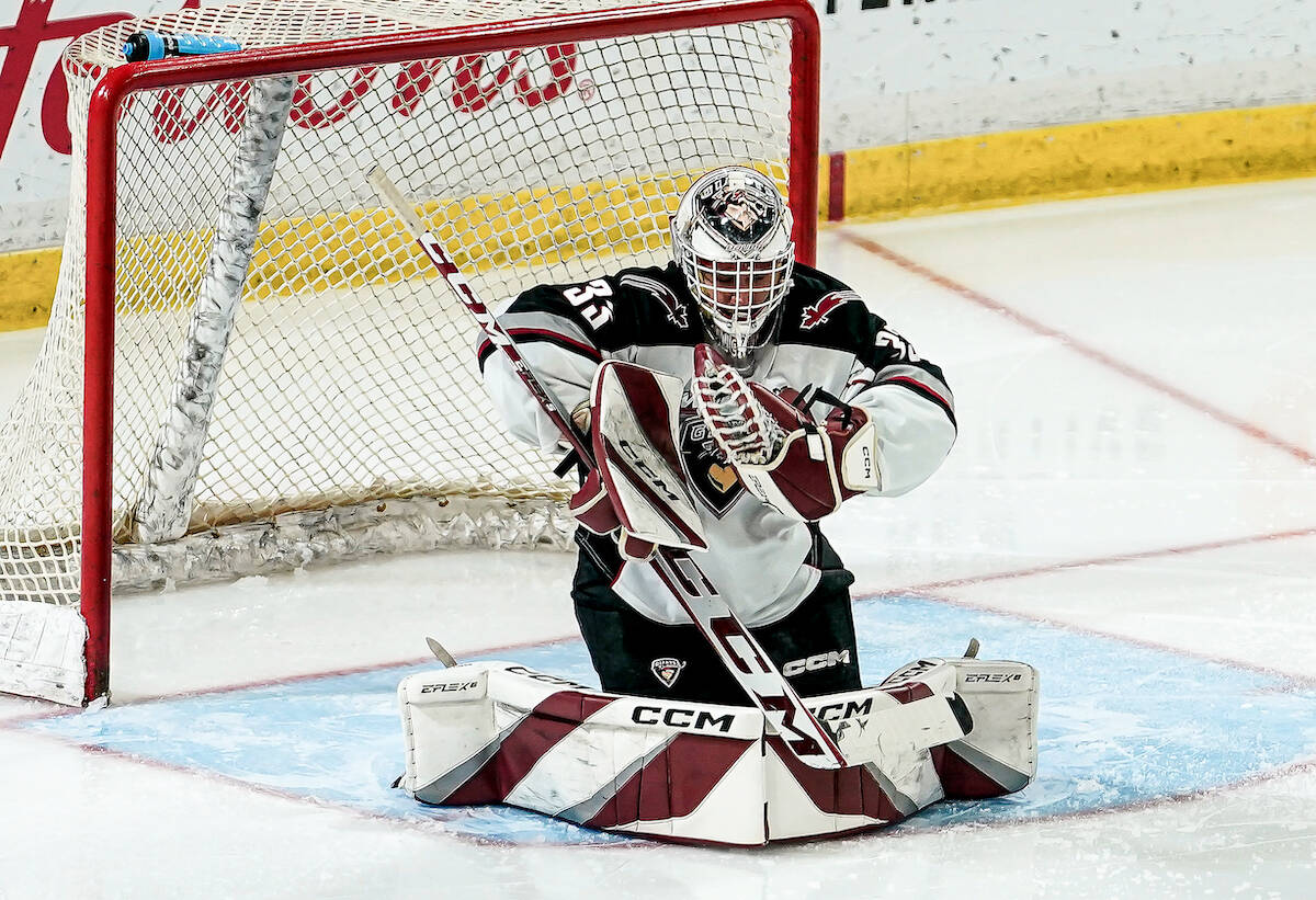 Victoria Royals ousted the Vancouver Giants 3-2, in a last-minute comeback at Langley Event Centre on Friday, Oct. 27. (Wes Shaw/ShotBug Press/Special to Langley Advance Times)