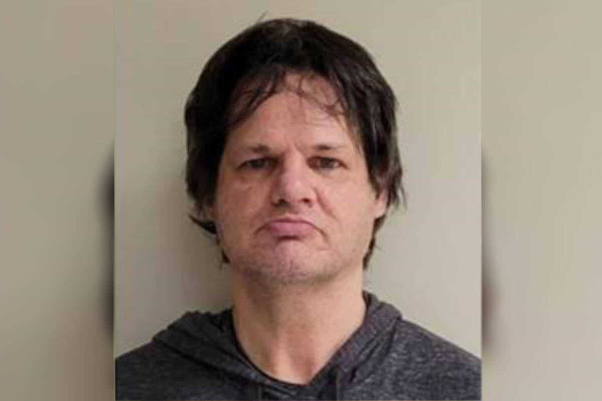 Randall Hopley, 58, is wanted Canada-wide after he failed to return to his Vancouver halfway house on Saturday, Nov. 4, 2023. He is a convicted child sex offender and abductor. (Courtesy of VPD)