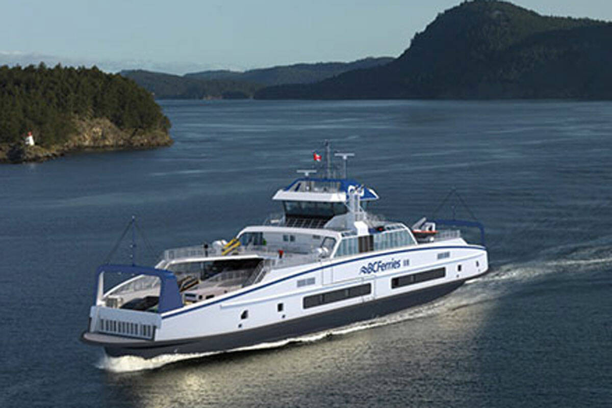 BC Ferries has cancelled several sailings due to forecasted high winds for Vancouver Island for this evening. (Black Press Media photo file)