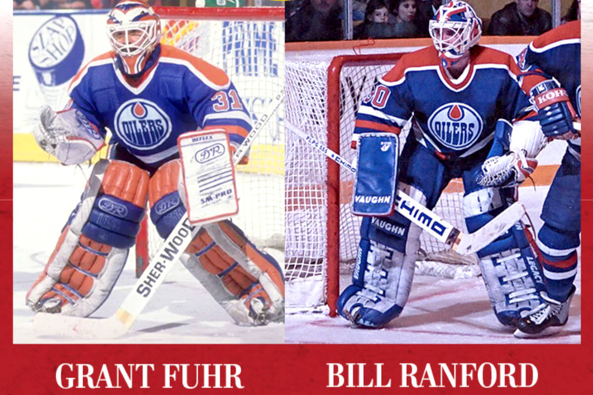 The White Spot Legends Weekend is being held in conjunction with a three-day event at LEC this weekend called Western Canada Collectibles Experience. NHL legends Grant Fuhr and Bill Ranford are the guests of honour on Friday and Saturday evening, respectively. (Vancouver Giants illustration)