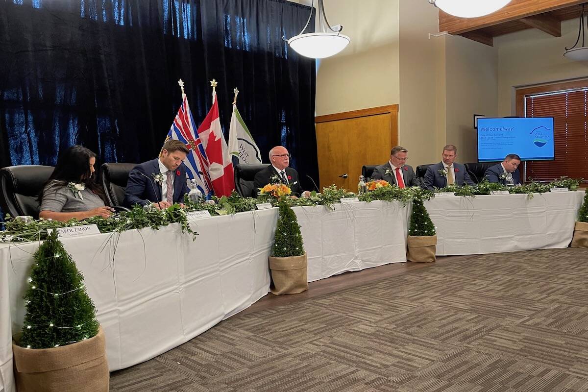 A report by the BC Humanist Association states prayers that were offered at West Kelowna council’s, one of seven B.C. municipalities, inaugural meeting in Nov. 2022 were in violation of a 2015 Supreme Court of Canada decision that ruled ‘opening municipal council meetings with a prayer was an unconstitutional violation of the state’s duty of religious neutrality.’ (Gary Barnes/Capital News)