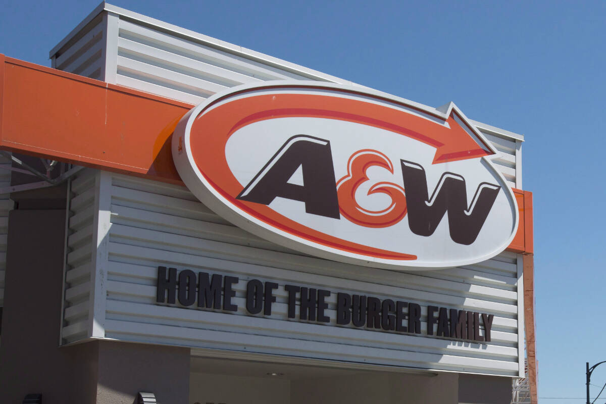 Employees at an A&W in Kamloops have unionized. THE CANADIAN PRESS/Jonathan Hayward