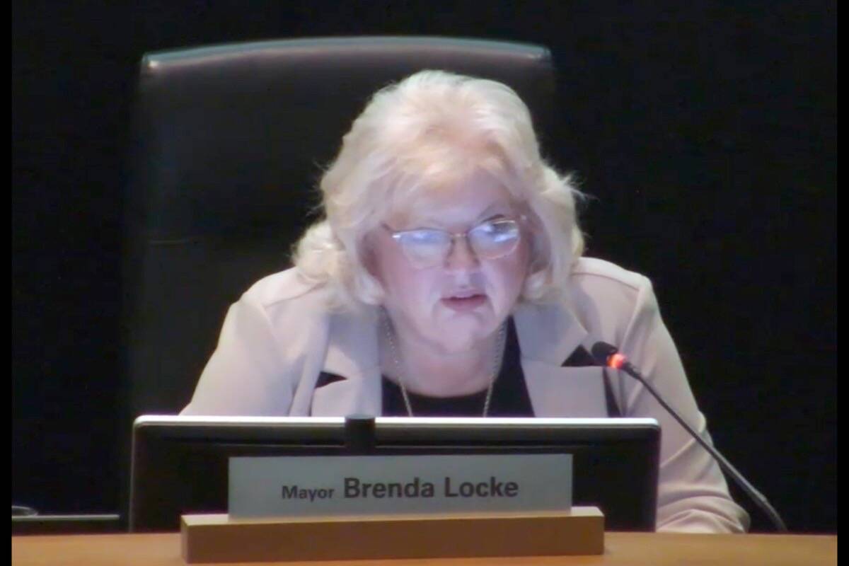 Surrey Mayor Brenda Locke calls for peace in the Middle East
