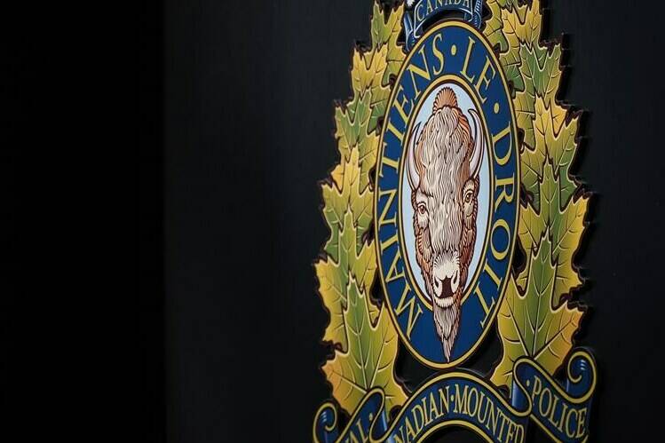 The B.C. government says 10 properties in Prince George should be forfeited for their alleged use in a years-long drug trafficking operation. The RCMP logo is seen outside the force’s ‘E’ division headquarters in Surrey, B.C., on Thursday, March 16, 2023. THE CANADIAN PRESS/Darryl Dyck