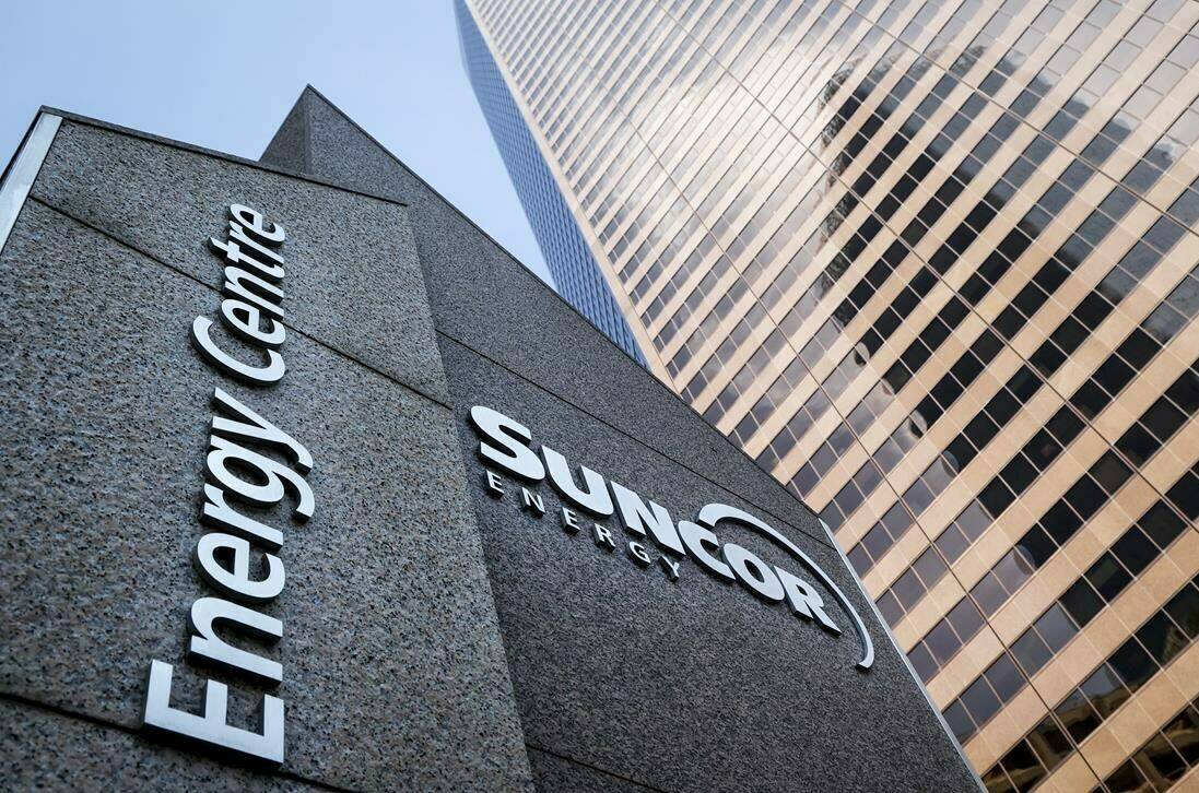 The Suncor Energy Centre is pictured in downtown Calgary, Alta., Friday, Sept. 16, 2022. THE CANADIAN PRESS/Jeff McIntosh