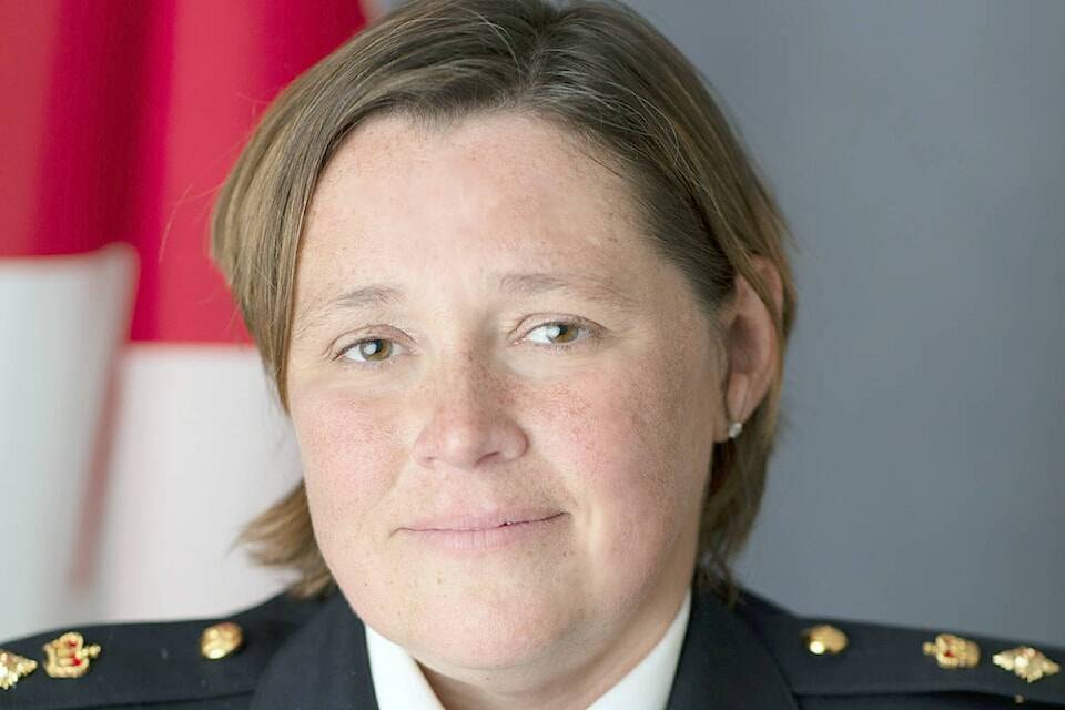 Superintendant Shawna Baher of the Vernon North Okanagan RCMP has accepted a new position on Vancouver Island, leaving a void in Vernon for the time being. (Contributed)