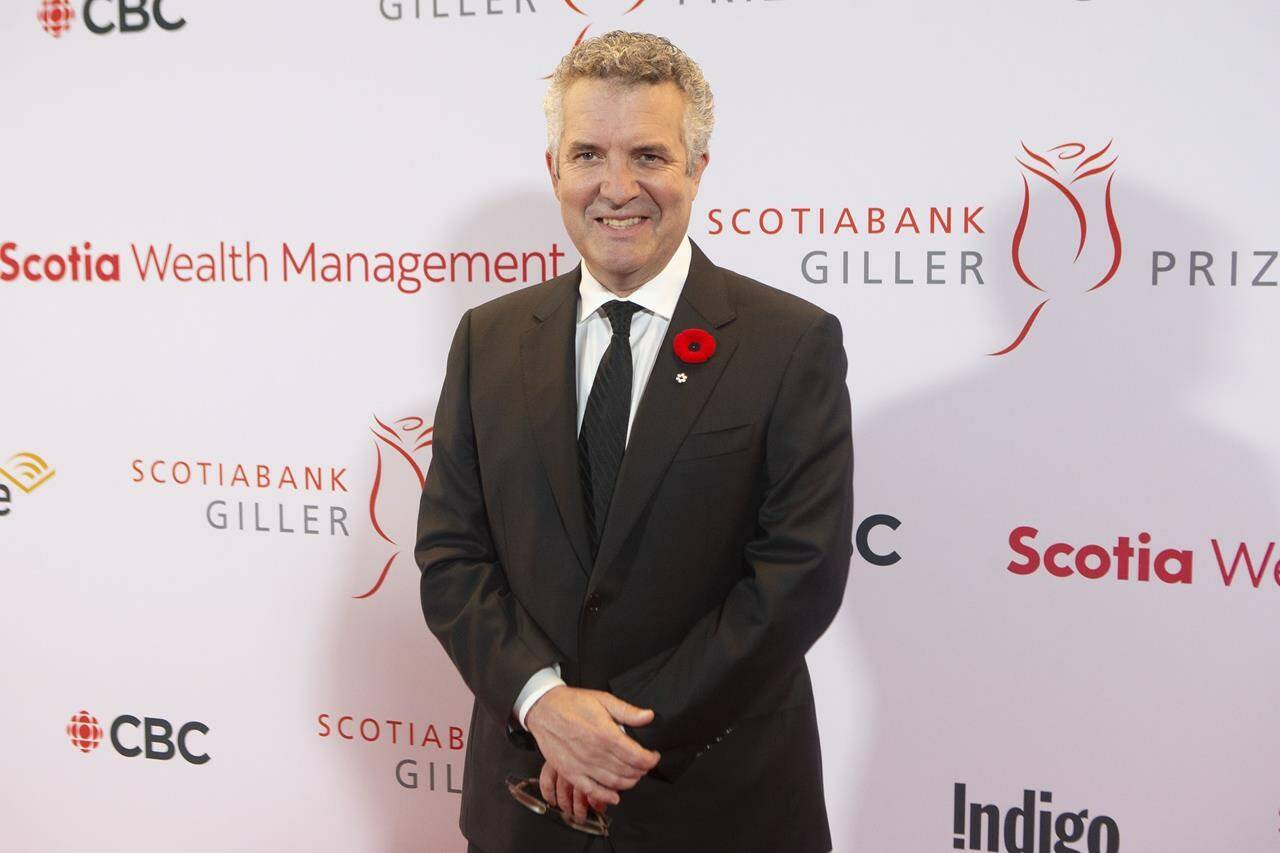 Rick Mercer arrives on the red carpet for the 2021 Scotiabank Giller Prize, in Toronto, Monday, Nov. 8, 2021. THE CANADIAN PRESS/Chris Young