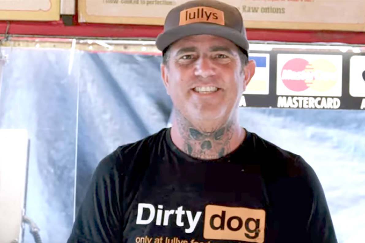 Abbotsford’s Skully White, who owns and operates Lullys Food Experience hotdog stand, is the subject of a new documentary by Lizzy Elliott. (Screengrab from video)