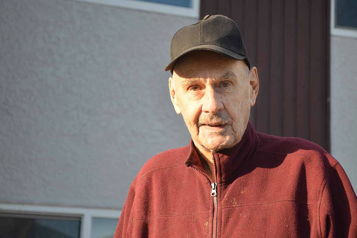 Paul Zwingé is one of many Langley seniors facing a move – and potentially higher rents – soon because of redevelopment. (Matthew Claxton/Langley Advance Times)
