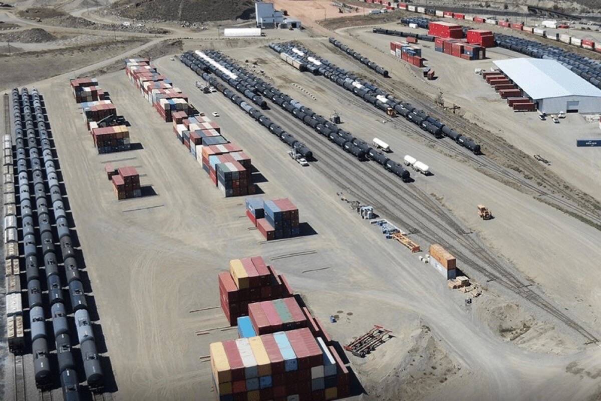 Ashcroft Terminal and the Vancouver Fraser Port Authority have signed a letter of intent to invest in, build, and operate rail infrastructure at Ashcroft Terminal to reduce congestion within the Port of Vancouver. (Photo credit: Ashcroft Terminal)