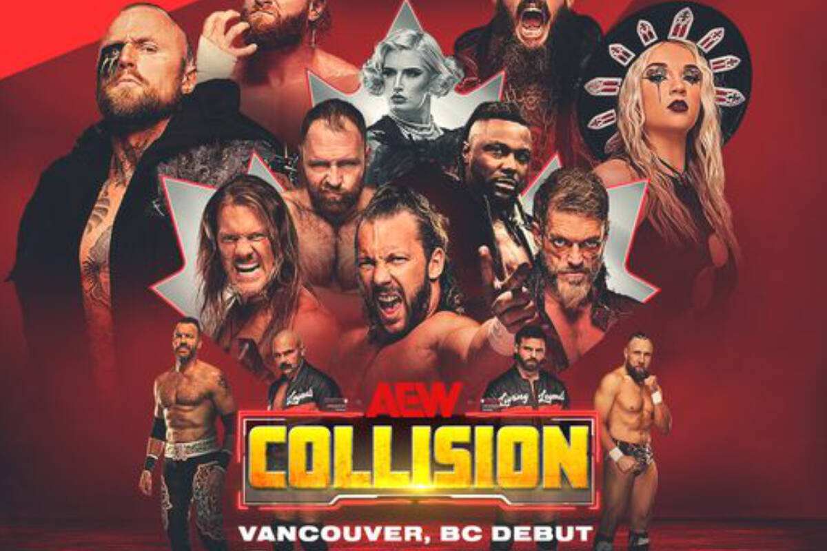 All Elite Wrestling debuts in Vancouver on Saturday, May 11.