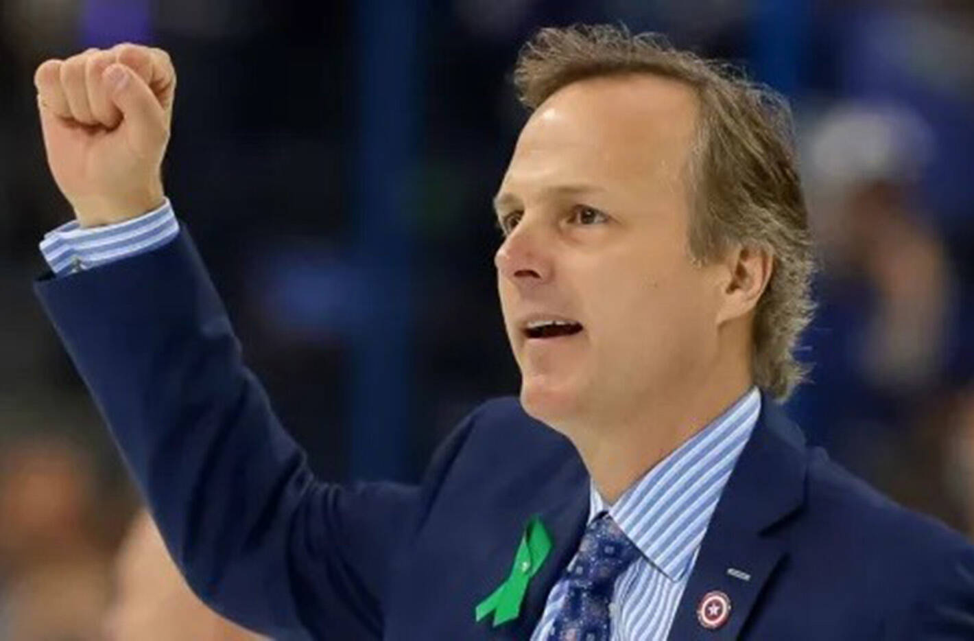 Jon Cooper is now in his 12th year as head coach of the Tampa Bay Lightning. Tampa Bay Lightning photo