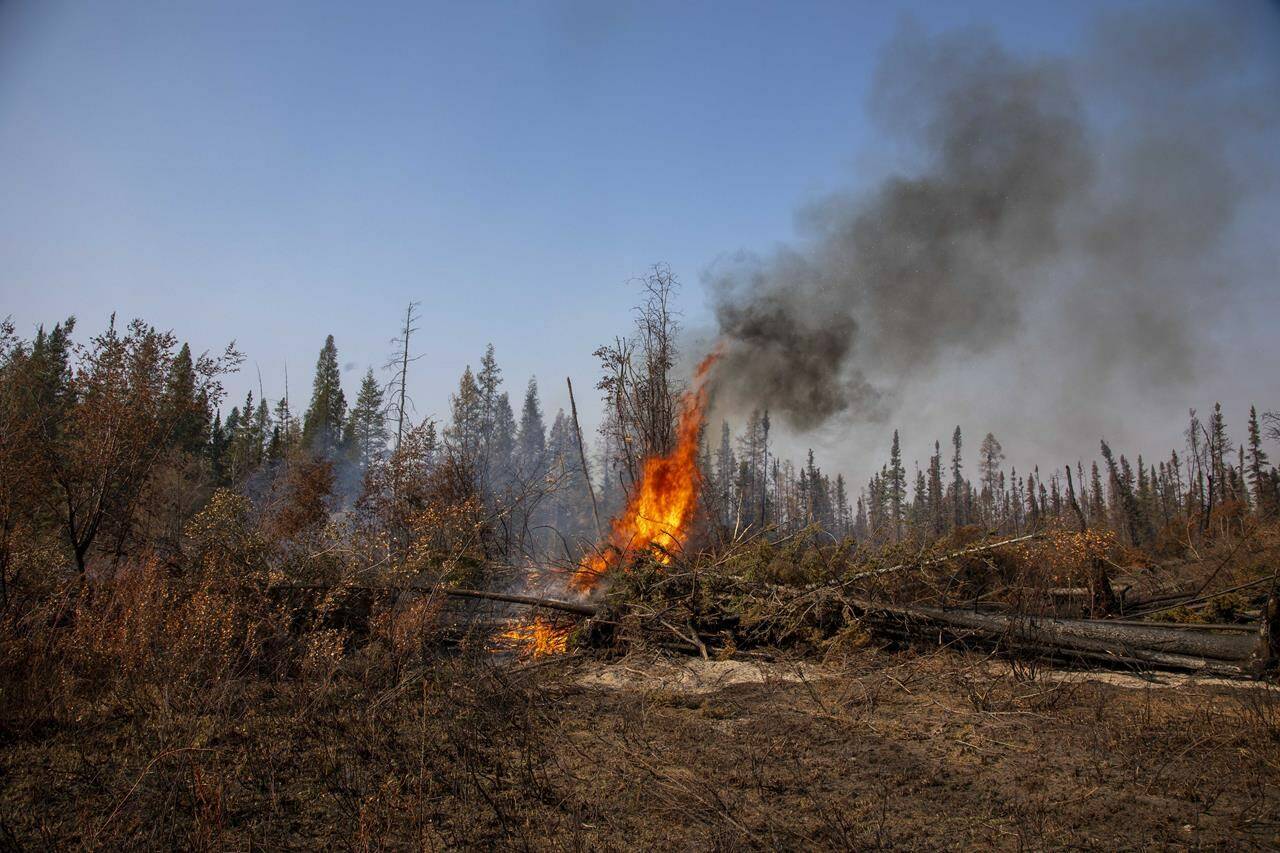 The federal government needs a national emergency response agency but hasn’t yet decided exactly what it will look like, Emergency Preparedness Minister Harjit Sajjan said. Small spot fires continued to flare up alongside Northwest Territories highways leading into Hay River, Fort Smith and Yellowknife, Friday, Sept. 15, 2023. THE CANADIAN PRESS/Bill Braden